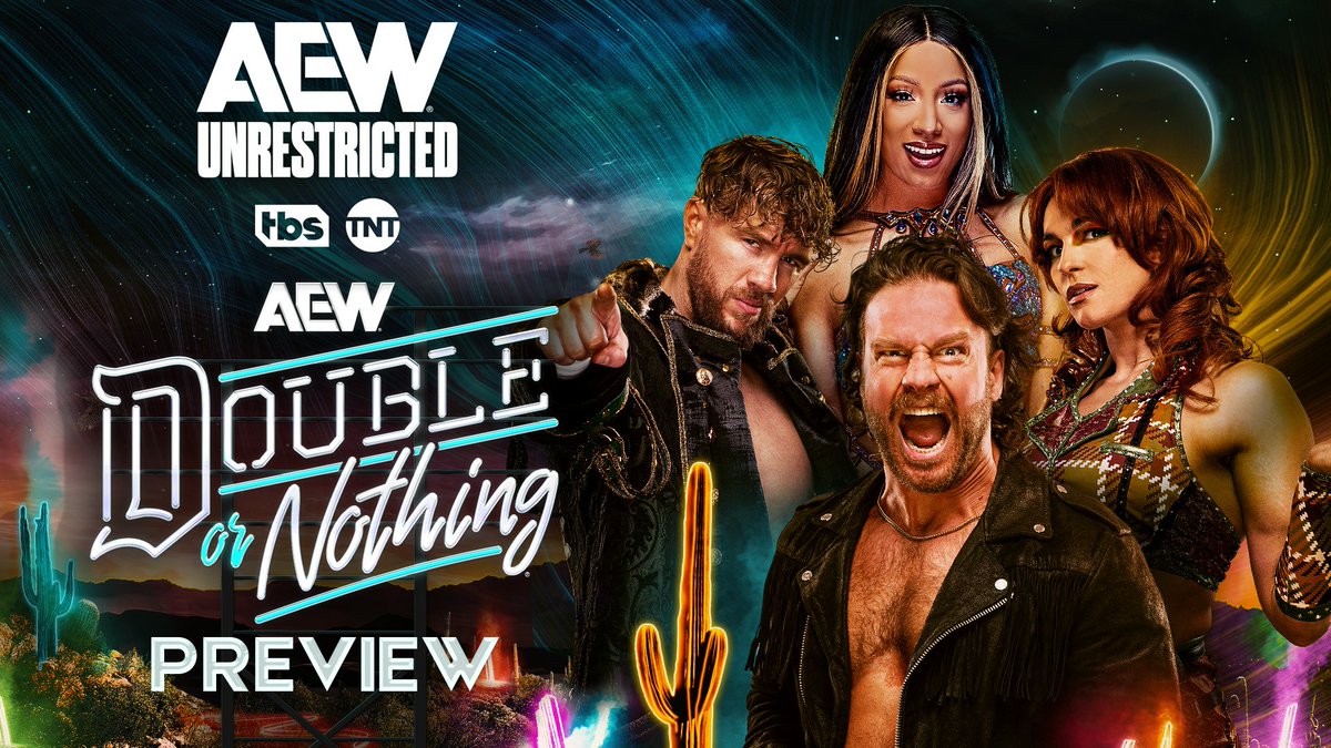 All Elite Wrestling (@aew) on Twitter photo The road to #AEWDoN runs through #AEWUnrestricted! <a href="/RefAubrey/">Aubrey Edwards - AEW Referee</a> & <a href="/WillWashington/">Will Washington </a> preview the card, including the Owen Hart Foundation Cup Tournament Finals, & Anarchy in the Arena!
🎧 New episode out now 🔥 Stream on YouTube
▶️ youtu.be/o_tL6MFGigE The road to #AEWDoN runs through #AEWUnrestricted! <a href="/RefAubrey/">Aubrey Edwards - AEW Referee</a> & <a href="/WillWashington/">Will Washington </a> preview the card, including the Owen Hart Foundation Cup Tournament Finals, & Anarchy in the Arena!
🎧 New episode out now 🔥 Stream on YouTube
▶️ youtu.be/o_tL6MFGigE