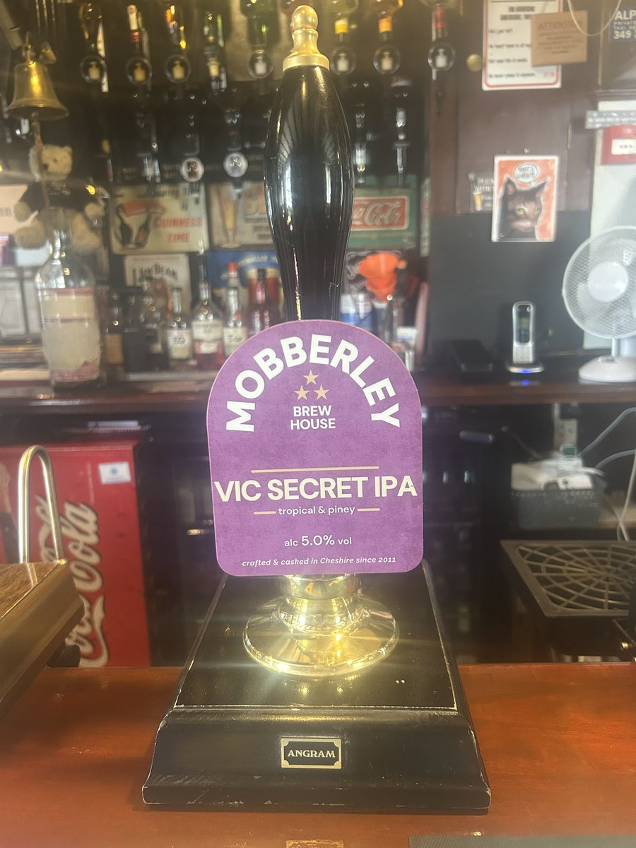 It’s Friday and the secret is out <a href="/BeersInChester/">Beers In Chester</a> <a href="/CamraChester/">West Cheshire CAMRA</a> <a href="/Johnbagatelle/">Bagatelle John</a>