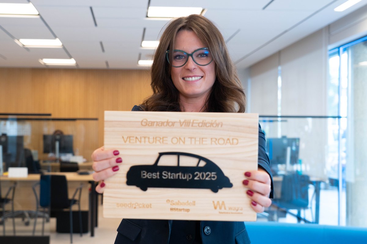Wayra's tweet photo. ¡Ya tenemos ganadora de la VIII edición de #VentureOnTheRoad! ¡Enhorabuena #Colorai! Os dejamos con todos los detalles desde nuestro blog
🌐 https://t.co/EjsHxH7Ig2 https://t.co/eKL53DuGon