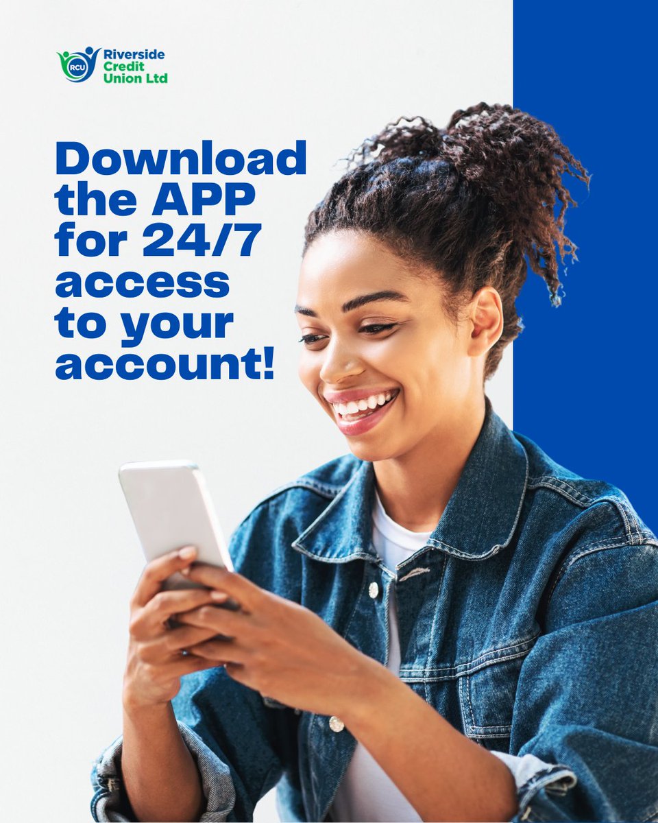 Bank Holiday Reminder! 🏖️
We’ll be closed on Monday.

But don’t worry, you can still manage your money anytime, anywhere with our mobile app!

✅ Check balances
✅ Make transfers
✅ Apply for loans

Download the app now and stay connected.

riversidecreditunion.co.uk/riverside-cred…
