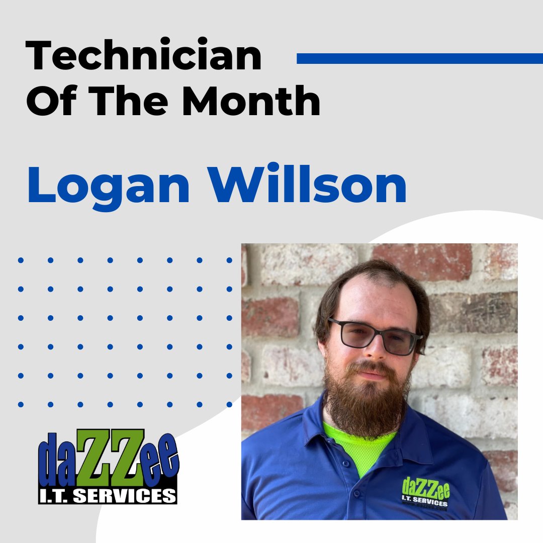 DaZZeedotcom's tweet image. 🎉 Shoutout to Logan Willson!
A problem-solving pro with sharp attention to detail—consistently going above and beyond for our clients.
You make excellence look easy! 🙌
#TechStar #ClientFavorite #ITExcellence