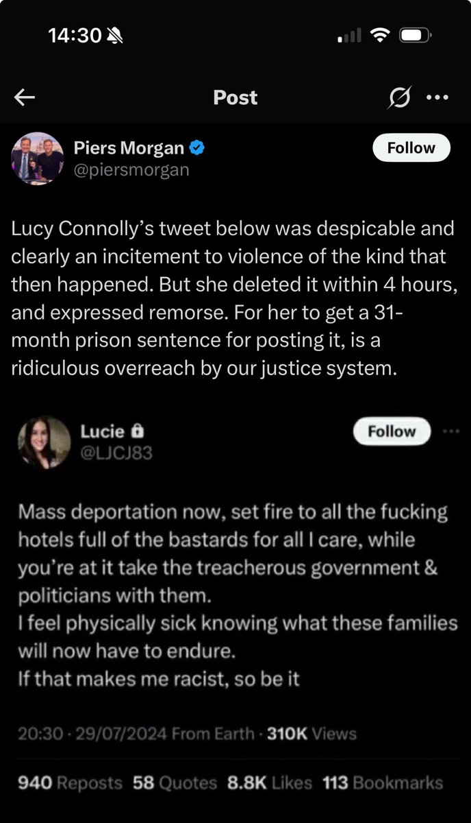 LozzaFox's tweet photo. And just in time @piersmorgan jumps on the bandwagon. https://t.co/Uxg9n02iQw