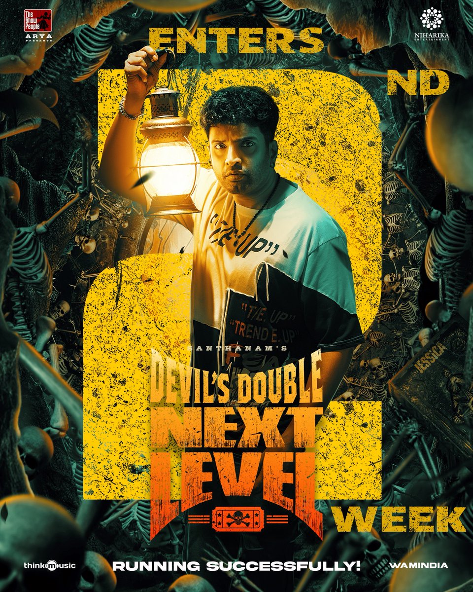 Cinema Tweetz (@cinematweetz) on Twitter photo A complete and fun-filled entertainment enters the 2nd week of its hilarious run 🤩
Watch #DevilsDoubleNextLevel in cinemas near you 🔗 linktr.ee/DevilsDoubleNe…
<a href="/iamsanthanam/">Santhanam</a> <a href="/iampremanand/">premanand</a> <a href="/menongautham/">Gauthamvasudevmenon</a> <a href="/selvaraghavan/">selvaraghavan</a> <a href="/iamyashikaanand/">Yashika Anand</a> <a href="/ofrooooo/">ofRo</a> <a href="/gobeatroute/">BeatRoute</a> A complete and fun-filled entertainment enters the 2nd week of its hilarious run 🤩
Watch #DevilsDoubleNextLevel in cinemas near you 🔗 linktr.ee/DevilsDoubleNe…
<a href="/iamsanthanam/">Santhanam</a> <a href="/iampremanand/">premanand</a> <a href="/menongautham/">Gauthamvasudevmenon</a> <a href="/selvaraghavan/">selvaraghavan</a> <a href="/iamyashikaanand/">Yashika Anand</a> <a href="/ofrooooo/">ofRo</a> <a href="/gobeatroute/">BeatRoute</a>