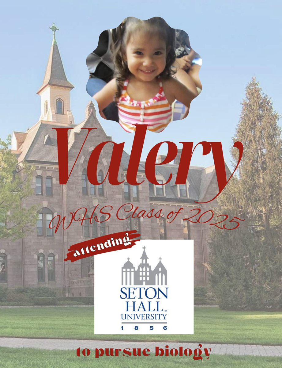 Robert Ferullo (@robferullo4) on Twitter photo Senior Spotlight on Valery Banguero who will be attending Seton Hall in the fall to pursue Biology! <a href="/EricCrespoEDU/">Eric Crespo</a> <a href="/bcalligy/">Brian Calligy</a> <a href="/WeehawkenTSD/">Weehawken Schools</a> <a href="/FAmato53/">Francesca Amato</a> <a href="/StefanieCirill1/">Stefanie Cirillo</a> Senior Spotlight on Valery Banguero who will be attending Seton Hall in the fall to pursue Biology! <a href="/EricCrespoEDU/">Eric Crespo</a> <a href="/bcalligy/">Brian Calligy</a> <a href="/WeehawkenTSD/">Weehawken Schools</a> <a href="/FAmato53/">Francesca Amato</a> <a href="/StefanieCirill1/">Stefanie Cirillo</a>