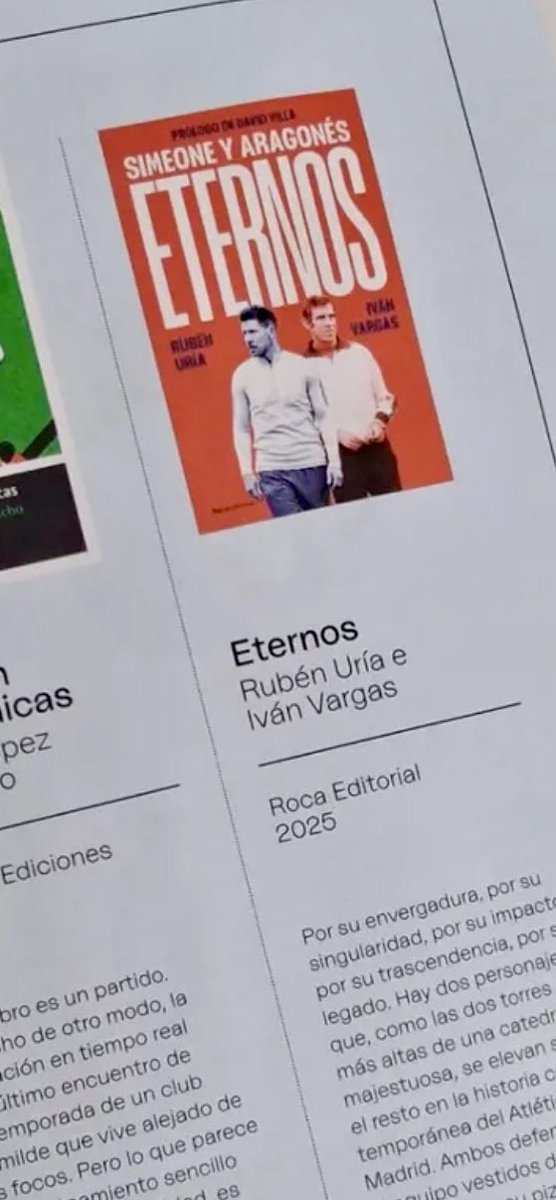 iwanvargas's tweet image. Mis hermanos de la @RevistaPanenka nos ha dedicado un espacio con muchísimo cariño a #ETERNOS en el número de este mes ❤️❤️ @rubenuria @penguinlibros @RocaEditorial #ClubUria
