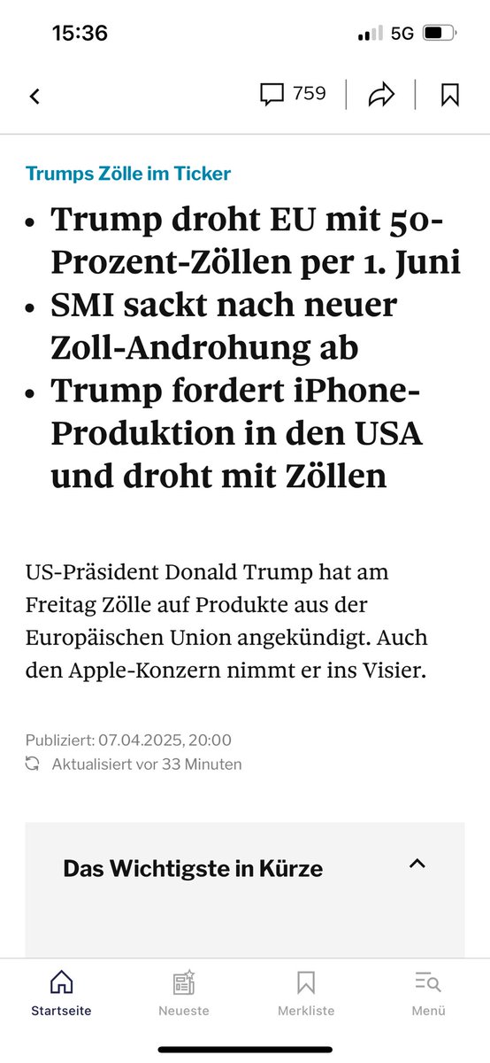 Trump möchte die weltwirtschaft mal wieder an die wand fahren.
Wie zur hölle konnte es so weit kommen, dass wirtschaftsverände diesen verdammten vollpfosten unterstützt haben?
