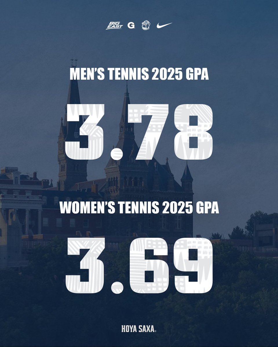 Our players shining brightest on and off the court 🤩 

Congratulations to our Hoyas on this great academic achievement 

#HoyaSaxa