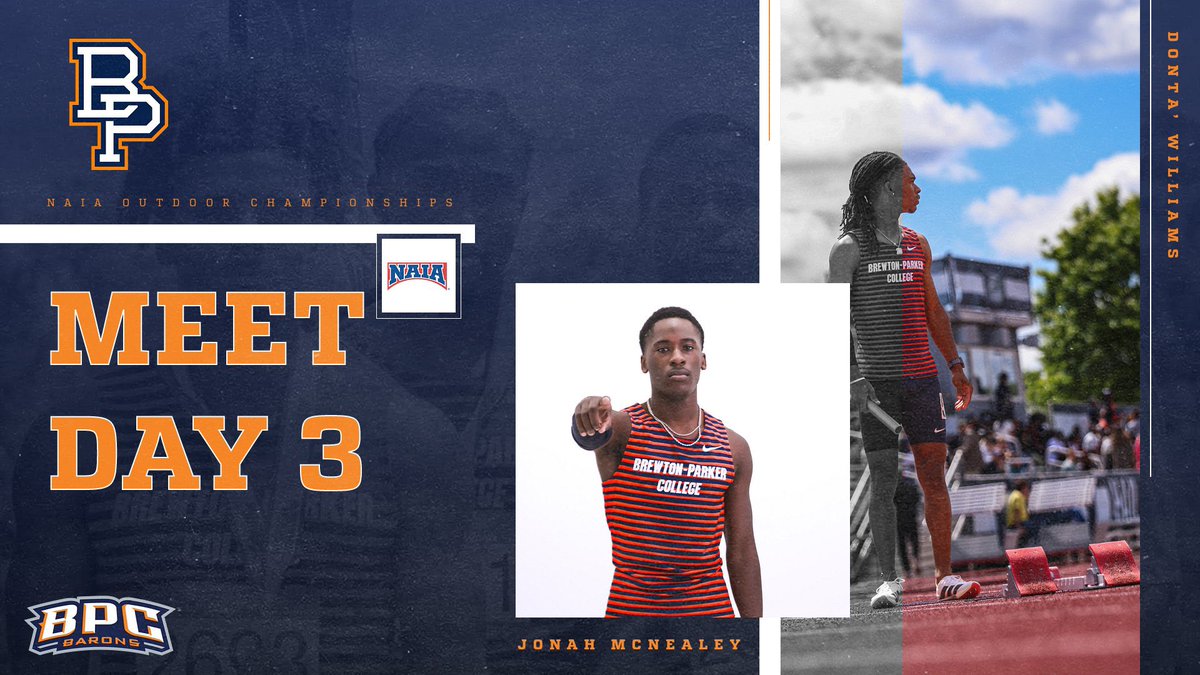 The Barons are back in action on the final day of the NAIA National Outdoor T&amp;F Championships!

📍: Marion, ID
⏰: 1PM EST
📺: naianetwork.com/watch/329
📊: live.crossroadstiming.com/meets/691629