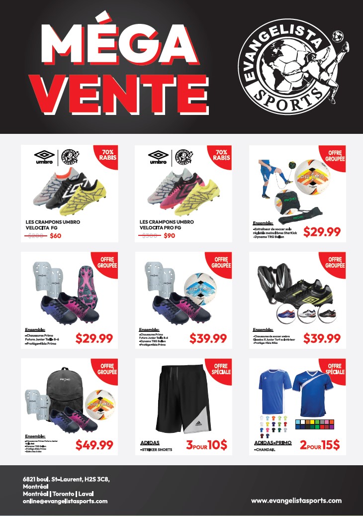 CSRDP1974's tweet photo. Gear Pick-Up Day This Saturday!

Hey soccer families! Don’t forget — gear pick-up is this Saturday, May 24, from 9AM to 5PM! Come grab your uniforms and be ready for the season! 
📍 Important: Due to construction, access to the building is only via Rue Leger. Plan your route! https://t.co/qrMgB1jQ18