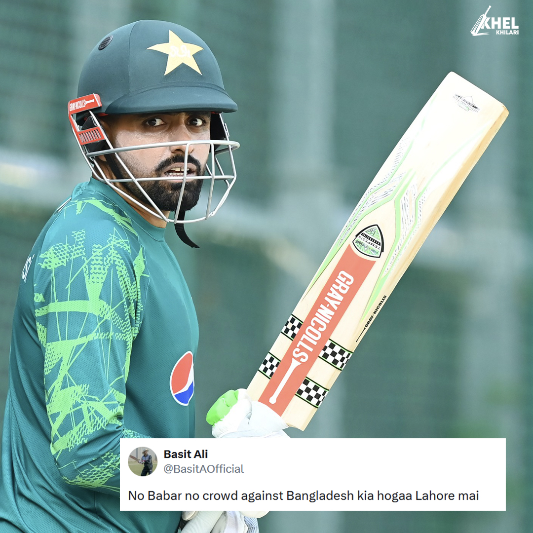 khel_khilariPAK's tweet photo. No Babar, No Fans ? Aisa He Hai ? 🤔
#BabarAzam #PAKvBAN #bangladeshvspakistan #psl2025 #PSL10 #PSLX #psl102025 #PSLLIVE #fans #cricket #khelkhilari #cricketfans https://t.co/fKYMCLGiTE