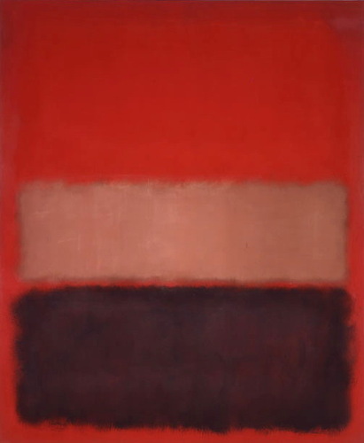No. 46 (Black, Ochre, Red Over Red) #artbots #rothko