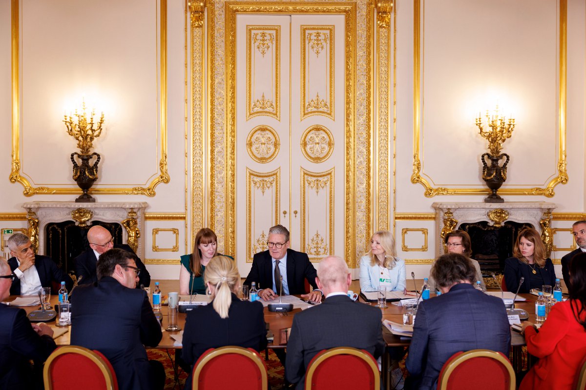 It was great to meet <a href="/Keir_Starmer/">Keir Starmer</a> and other regional leaders today. The recent trade deals the Prime Minister has secured with India, the US and the EU will benefit London and regions right across the country.