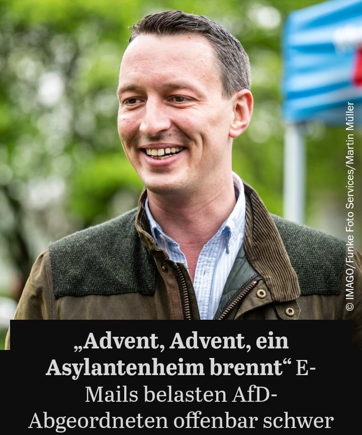 Anonymous Germany (@anonymous00708) on Twitter photo AUS DIE MAUS‼️
Es reicht!
Bundesregierung
Bundesrat
Bundestag
<a href="/bundeskanzler/">Bundeskanzler Friedrich Merz</a> <a href="/larsklingbeil/">Lars Klingbeil 🇪🇺</a>
<a href="/spdbt/">SPD-Fraktion im Bundestag</a> <a href="/cducsubt/">CDU·CSU</a> <a href="/GrueneBundestag/">Grüne im Bundestag 🇪🇺🏳️🌈</a> <a href="/dielinkebt/">Die Linke im Bundestag</a>
STOSST ENDLICH ein Verbotsverfahren gegen die faschistoide AfD an!
Bundesverfassungsgericht ist am Zug!
#Helferich tagesspiegel.de/politik/advent… AUS DIE MAUS‼️
Es reicht!
Bundesregierung
Bundesrat
Bundestag
<a href="/bundeskanzler/">Bundeskanzler Friedrich Merz</a> <a href="/larsklingbeil/">Lars Klingbeil 🇪🇺</a>
<a href="/spdbt/">SPD-Fraktion im Bundestag</a> <a href="/cducsubt/">CDU·CSU</a> <a href="/GrueneBundestag/">Grüne im Bundestag 🇪🇺🏳️🌈</a> <a href="/dielinkebt/">Die Linke im Bundestag</a>
STOSST ENDLICH ein Verbotsverfahren gegen die faschistoide AfD an!
Bundesverfassungsgericht ist am Zug!
#Helferich tagesspiegel.de/politik/advent…