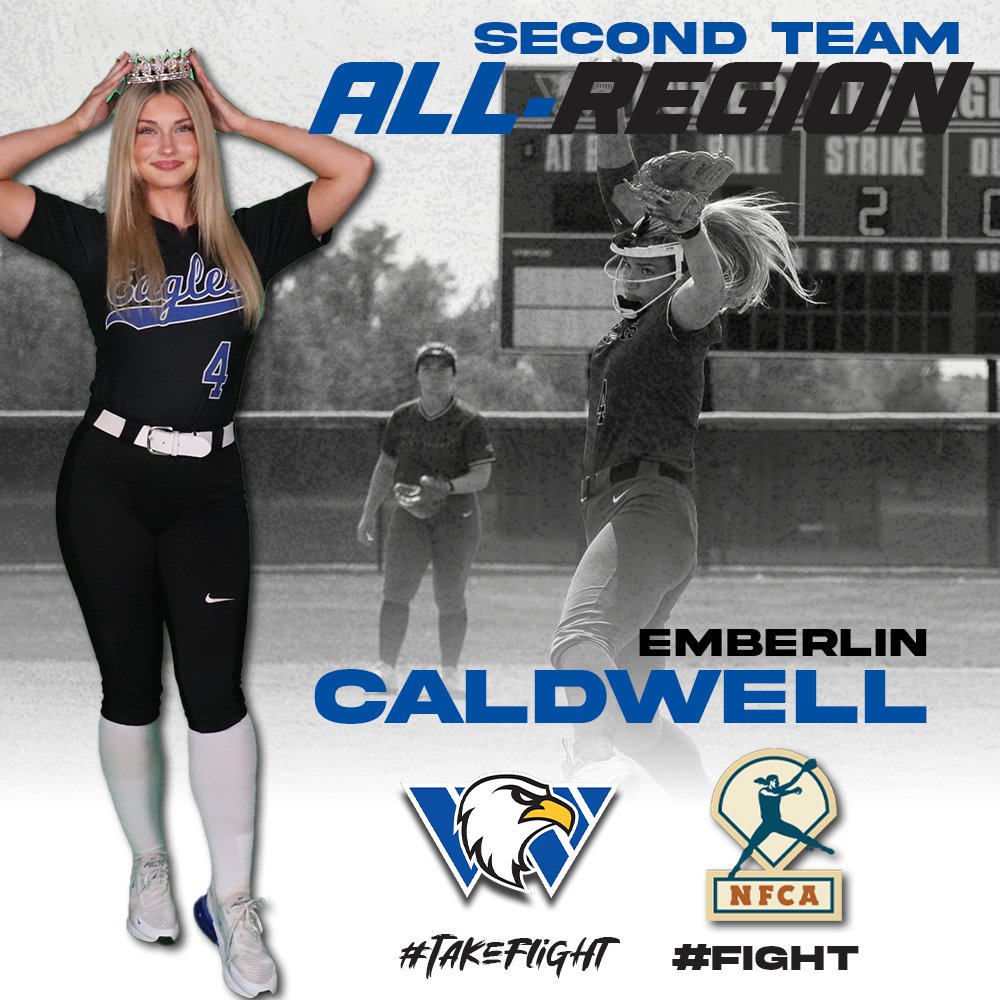 🥎 Madyson Busselle and Emberlin Caldwell have been named to NFCA All-Region teams!

Read the full release here: wbueagles.com/sports/sball/2…

#TakeFlight x #FIGHT