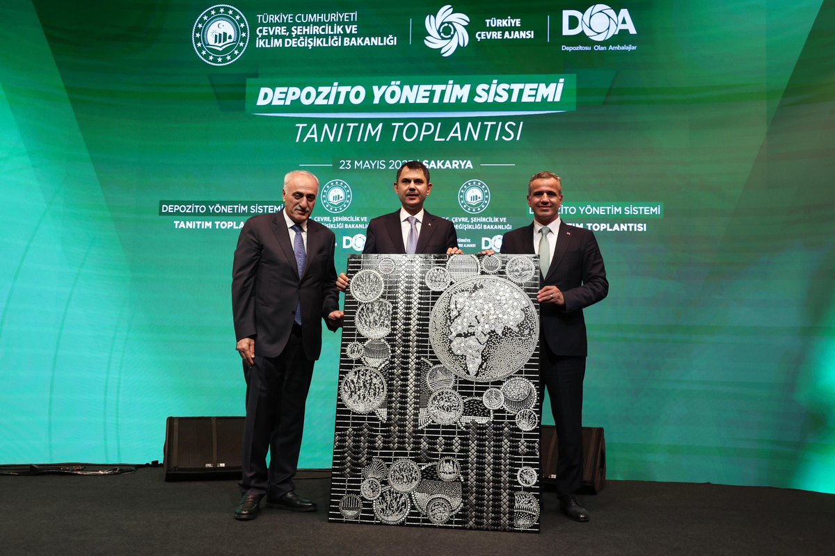 📍 İl bazında ilk örneğini #Sakarya’da hayata geçirdiğimiz ulusal Depozito Yönetim Sistemi’nin tanıtımını Çevre, Şehircilik ve İklim Değişikliği Bakanımız Sn. <a href="/murat_kurum/">Murat KURUM</a>’un teşrifleriyle gerçekleştirdik.
