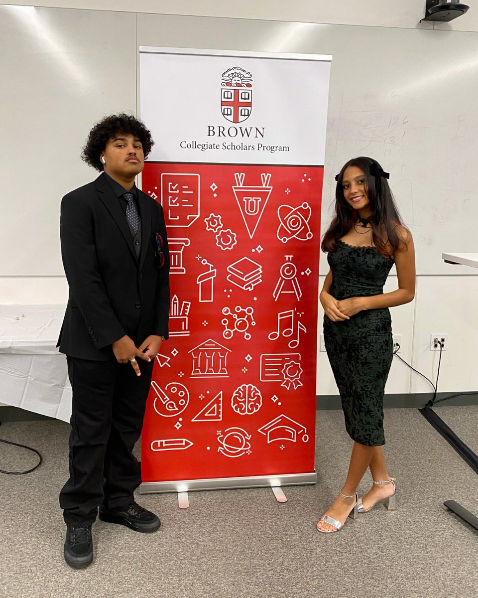 brownu_csp's tweet image. And with that, the inaugural academic year for the Brown Collegiate Scholars Program has come to an end! 🎉

What an exciting year it has been. We can&apos;t wait to welcome the Class of 2029 to campus later this summer and welcome back our returning Class of 2028!