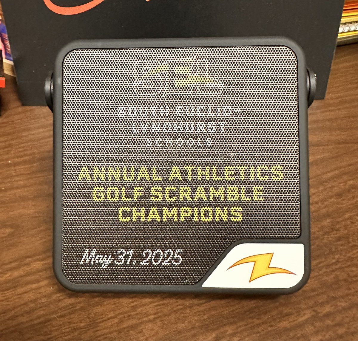 Brush Athletics (@brushathletics) on Twitter photo A very special thanks to Eric Brooks and our partners at <a href="/americanbus/">American Solutions</a> for donating these awesome Bluetooth speakers to the winning foursome of our selscramble.com. There’s still time to register for the May 31 outing! A very special thanks to Eric Brooks and our partners at <a href="/americanbus/">American Solutions</a> for donating these awesome Bluetooth speakers to the winning foursome of our selscramble.com. There’s still time to register for the May 31 outing!