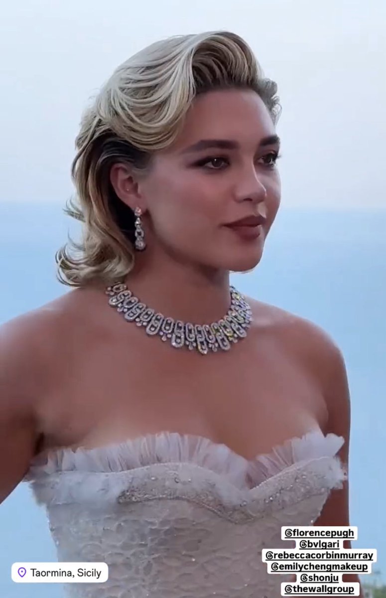 CAPTAlNPUGH's tweet photo. OMG MISS FLORENCE PUGH https://t.co/bM9G43LXkN