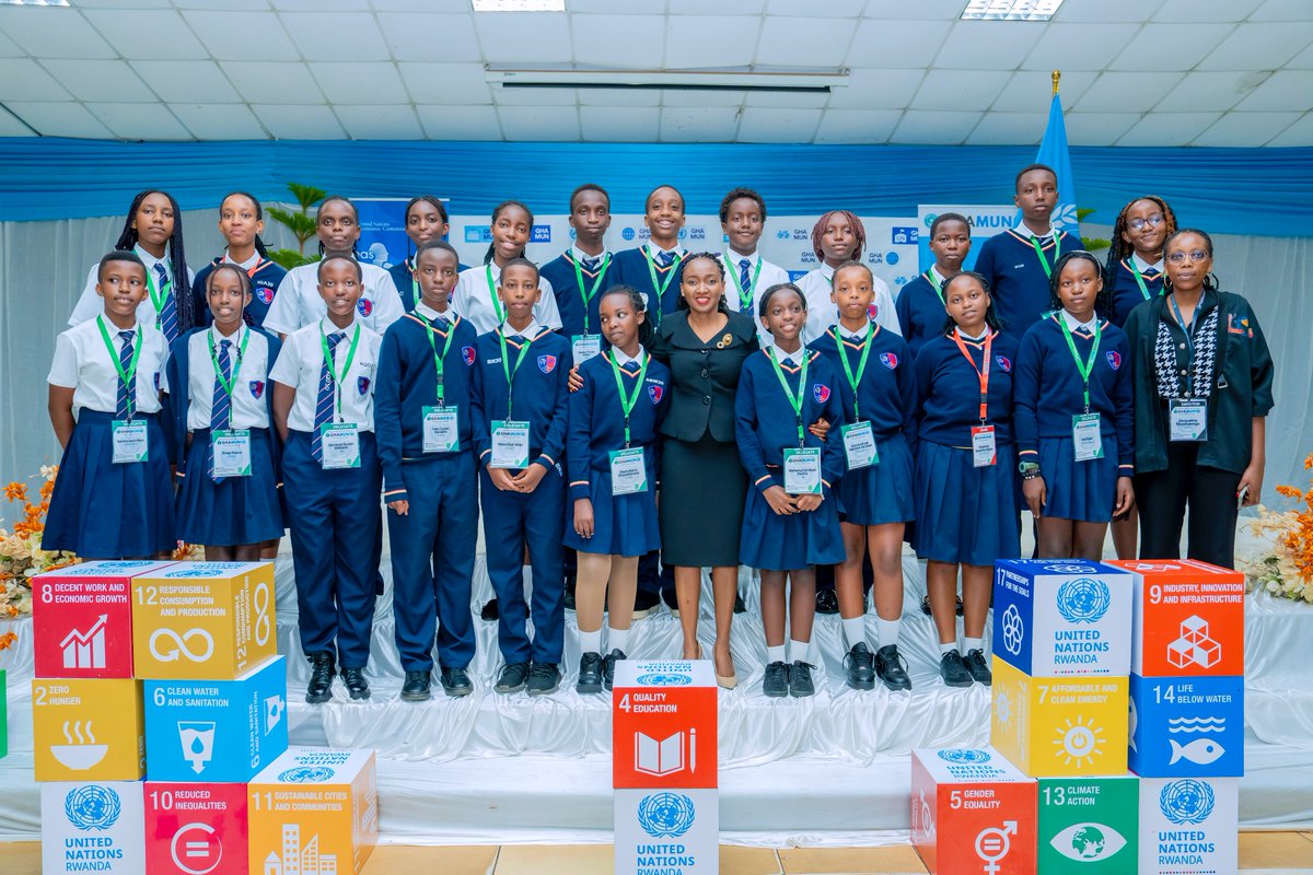 UN Rwanda (@unrwanda) on Twitter photo Why wait for tomorrow to lead?
In partnership with <a href="/GHA_rwanda/">Green Hills Academy</a>, <a href="/UNRwanda/">UN Rwanda</a> stands with youth of #GHAMUN as they tackle real-world challenges with bold ideas.
On behalf of <a href="/ozonnia/">Ozonnia Ojielo</a>, <a href="/AngelaZeleza/">Angela.Zeleza</a> reaffirms the UN’s continued commitment to empowering youth in shaping their future. Why wait for tomorrow to lead?
In partnership with <a href="/GHA_rwanda/">Green Hills Academy</a>, <a href="/UNRwanda/">UN Rwanda</a> stands with youth of #GHAMUN as they tackle real-world challenges with bold ideas.
On behalf of <a href="/ozonnia/">Ozonnia Ojielo</a>, <a href="/AngelaZeleza/">Angela.Zeleza</a> reaffirms the UN’s continued commitment to empowering youth in shaping their future.