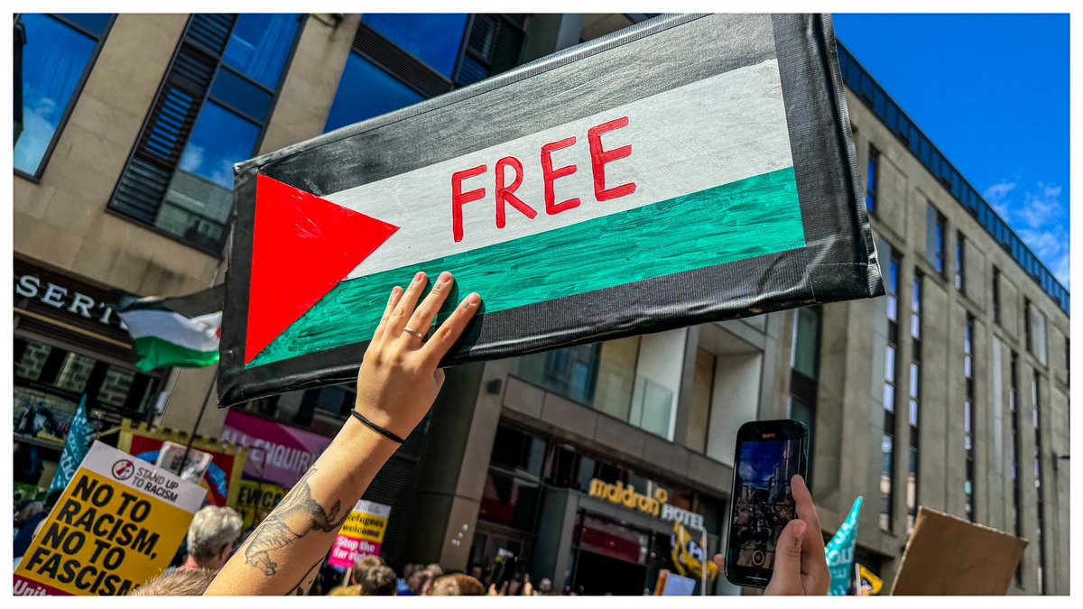 Rachel Johnson giving a genocide apologist free rein to spout her 'blood libel' accusations. There's no push back. Just on and on and on and... <a href="/lbc/">LBC</a> #FreePalestine
