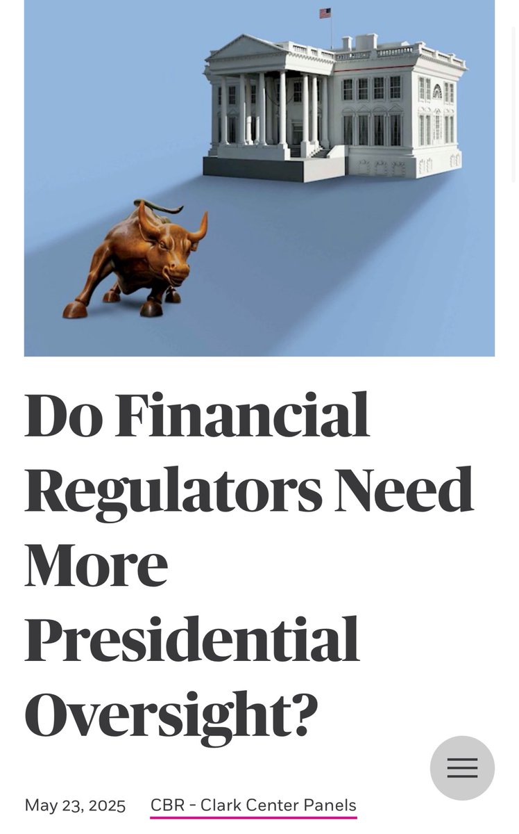 kshaughnessy2's tweet photo. It's all just noise until someone in power demands trade settlement be enforced
"Do Financial Regulators Need More Presidential Oversight?"
"Among the more than 100 executive orders that US President Donald Trump issued in the first three months of his current term in office, several sought to reform the way US regulatory agencies operate.
One, entitled “Ensuring Accountability for All Agencies,” announced greater presidential oversight of regulators that have traditionally operated with a degree of independence, including financial authorities such as the Securities and Exchange Commission and the Commodity Futures Trading Commission.
The order mandates that all agencies submit new regulations to be reviewed by the White House’s Office of Information and Regulatory Affairs “in order to improve the administration of the executive branch and to increase regulatory officials’ accountability to the American people.” .."