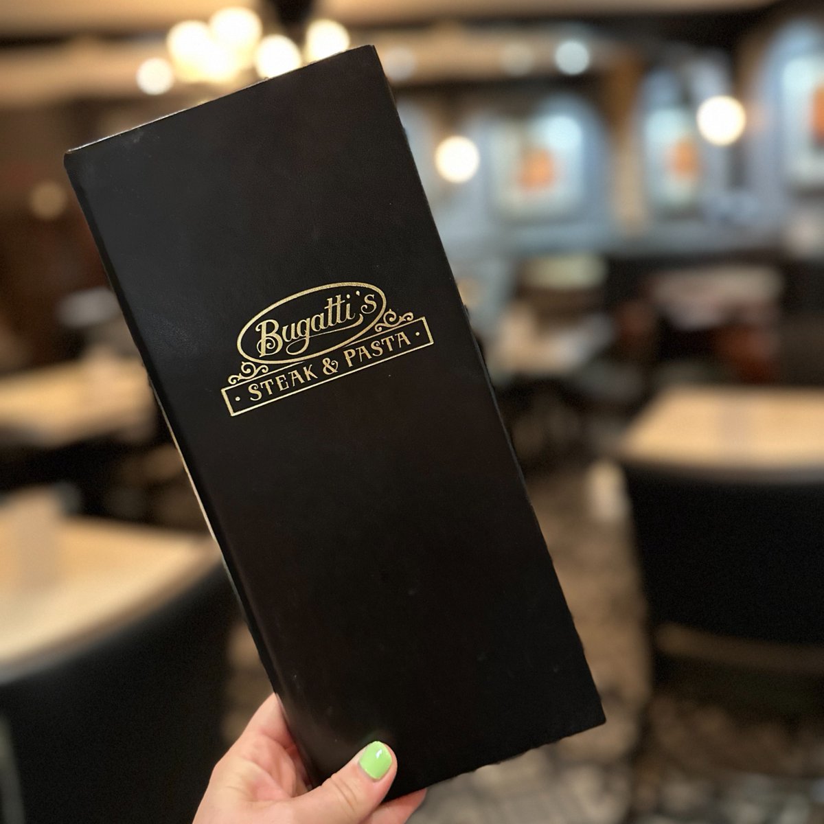 Bugatti's date night just got a lot BETTER! 
New Menu ... COMING SOON 👀👀