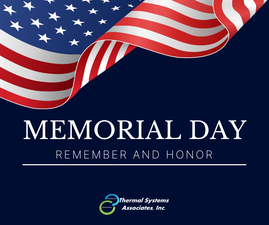 On this Memorial Day, we reflect on the courage and selflessness of those who laid down their lives for our freedom. 

As a reminder, our office will be closed in observance of Memorial Day and will resume normal business hours on Tuesday, May 27th. 

#memorialday #thermalsa