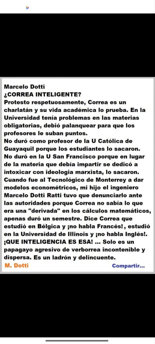 hernanplaza's tweet photo. LO DESCRIBE AL DESNUDO INTELECTUAL “ají con mote” HOY PRÓFUGO DE LA JUSTICIA 

POR: MDotti

muy acertado!

.- https://t.co/HGPcnPxuv5
