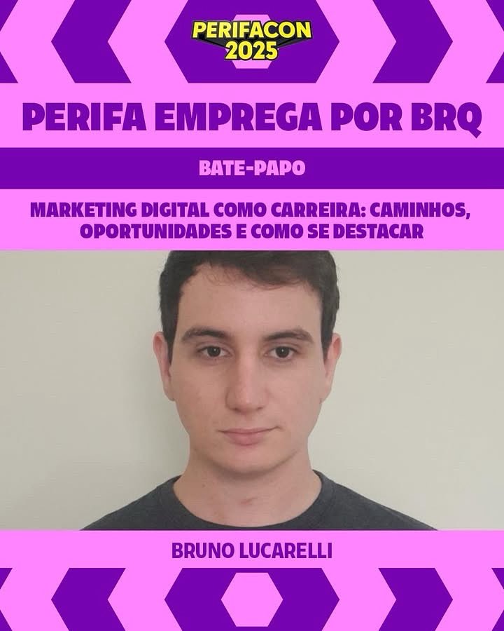 BRQ e PerifaCon2025:“Marketing Digital como Carreira: caminhos, oportunidades e como se destacar”

Com Bruno Lucarelli, líder de times de marketing em uma das maiores empresas de tecnologia do país. 

📍 26 e 27 de julho
📌 Fábrica de Cultura Jardim São Luís

#PerifaCon2025