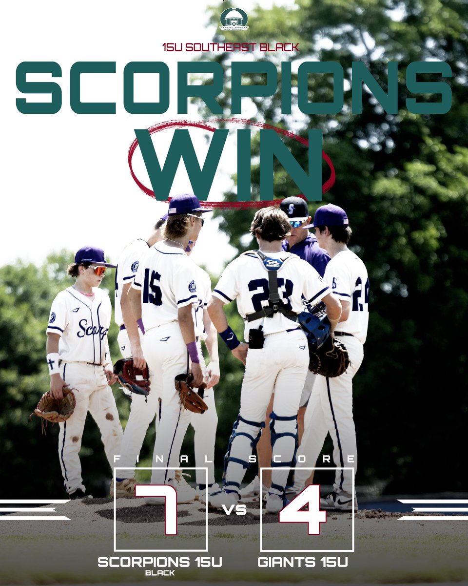 AscendSG's tweet image. 15u Scorpions Black take home the first W of the day‼️

#AscendSG25 | #elevatingthegame
