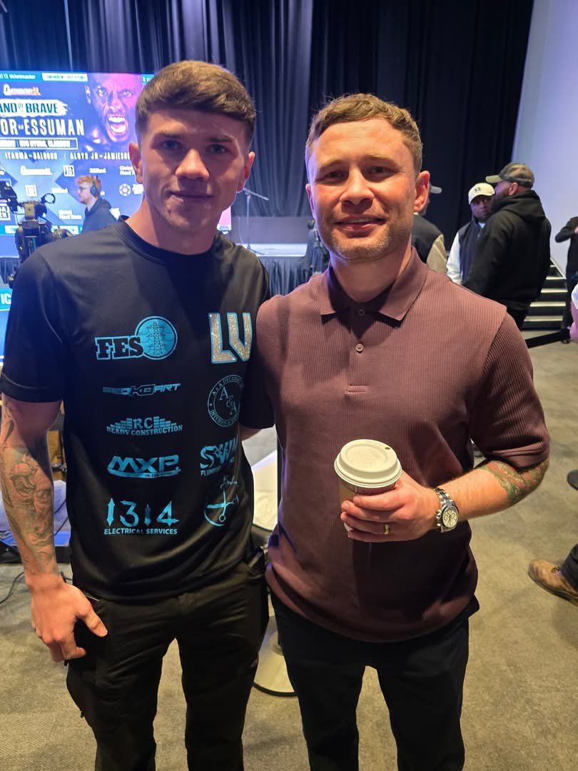 Lees Journey (@leesjourney1) on Twitter photo Few years between these photos, was great to see <a href="/RealCFrampton/">Carl Frampton MBE</a> again today, he looked out for Lee when he was ill, something we will never forget ๐ซถ Few years between these photos, was great to see <a href="/RealCFrampton/">Carl Frampton MBE</a> again today, he looked out for Lee when he was ill, something we will never forget ๐ซถ