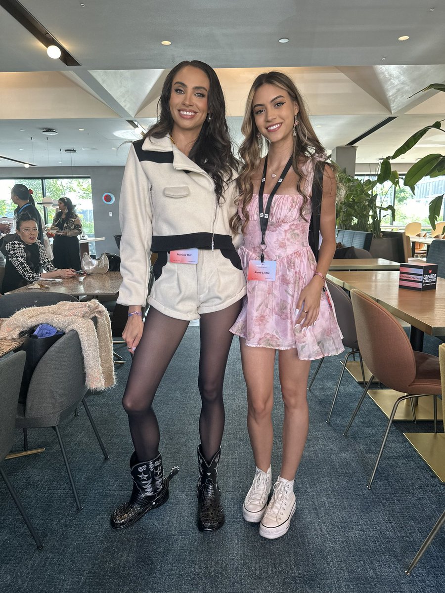 With the amazing Alana Lintao at YouTube’s #AAPI celebration at YouTube HQ!  🇵🇭 

Had fun talking about Gen-Z’s current sneaker and fashion tastes 👟 

<a href="/Crocs/">Crocs</a> <a href="/Converse/">Converse</a> 

#Sneakers #YouTube