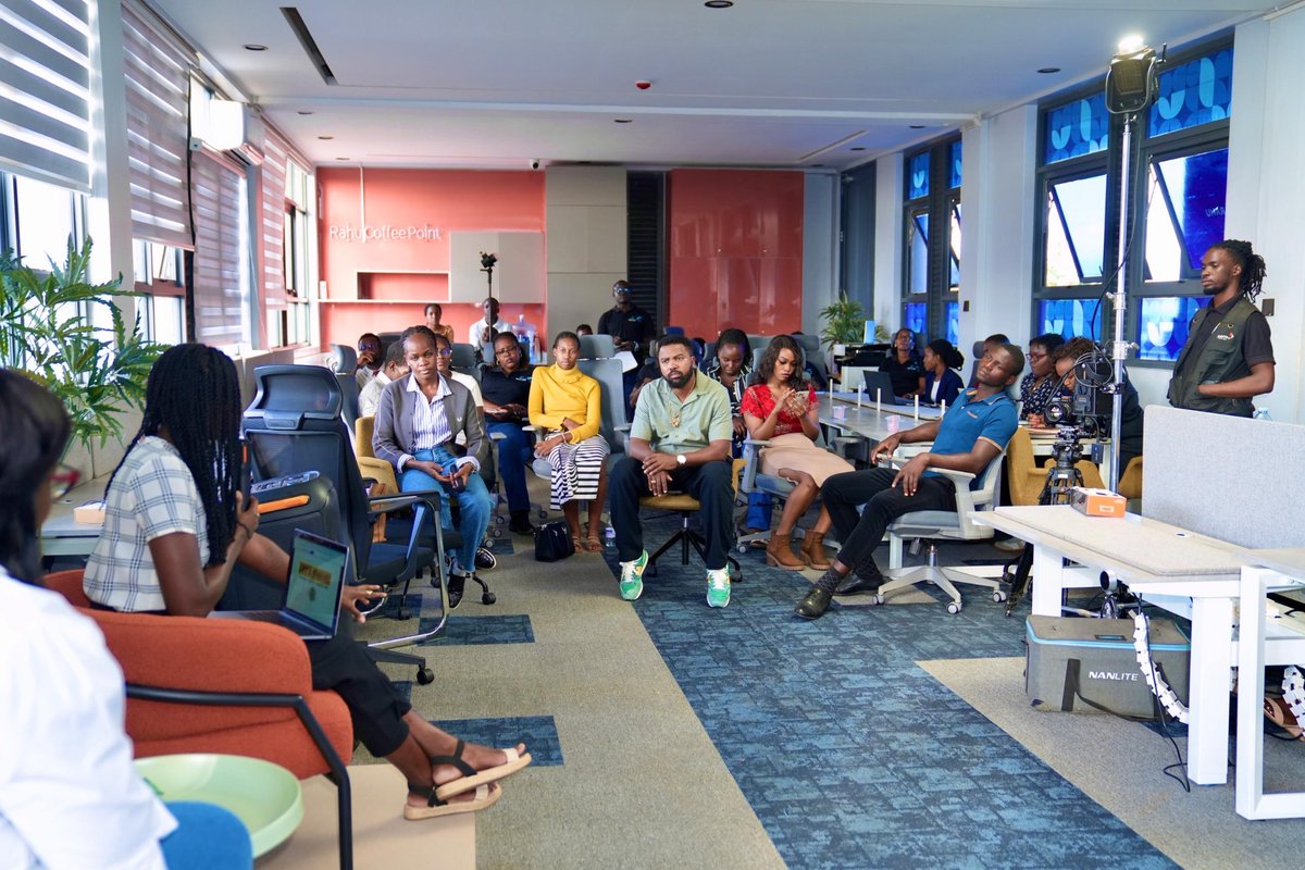 HumNabimanya's tweet photo. This evening, I shared with the @reachahand staff about the importance of work-life balance during our monthly #ReachAndRecharge activity. This is usually held once a month as a way to recharge, have great conversations, learn from each other, have FUN, celebrate each other, and facilitate a sense of belonging for everyone.

This month’s conversation centered on a topic close to all of us: mental health at work. I reminded the team of the importance of self-care and personal hygiene for mental well-being. I emphasized the fact that this is a commitment that you choose to make and consistently do. 

I shared simple tips like spending on yourself through things like more oftenly buying clothes and shoes. I believe that such small things have the power to give you a sense of fulfillment that your hard work is enhancing your livelihood.

These simple acts can play a powerful role in strengthening our mental well-being and sustaining the energy that you need to show up every day.

To the entire team at Reach A Hand Uganda, I value your input, your commitment, and the energy you bring as we drive our mission forward. Never forget to take care of yourself because you matter, and I need you at your best. #ReachAndRecharge