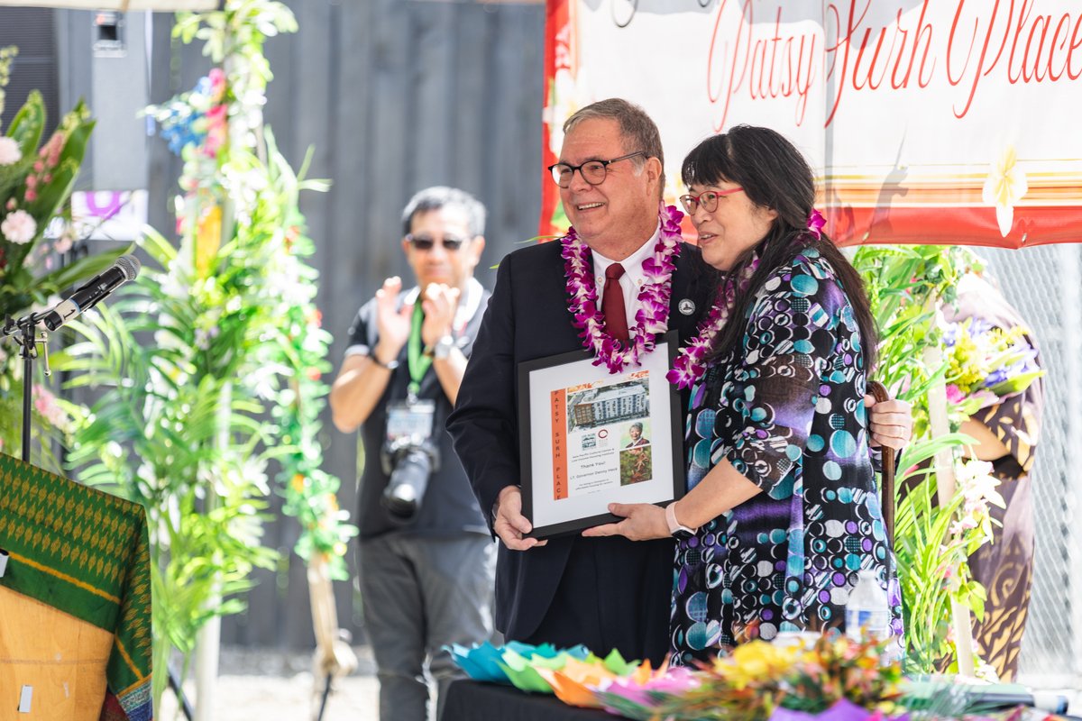 Congratulations to <a href="/APCC/">APCC</a> and <a href="/LIHIhousing/">LIHI</a> on the grand opening of the Patsy Surh Place! This project is a testament to your tireless work and commitment to building affordable housing and promoting Asian and Pacific Islander cultures and heritage throughout the region.