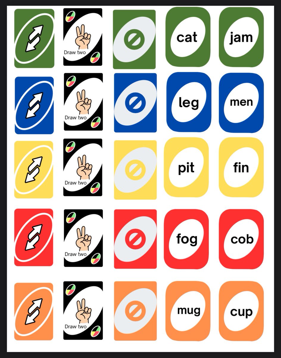 MsAlexis_Cook's tweet image. “UNO with phonics” is in the works! 
*More to come 🤩