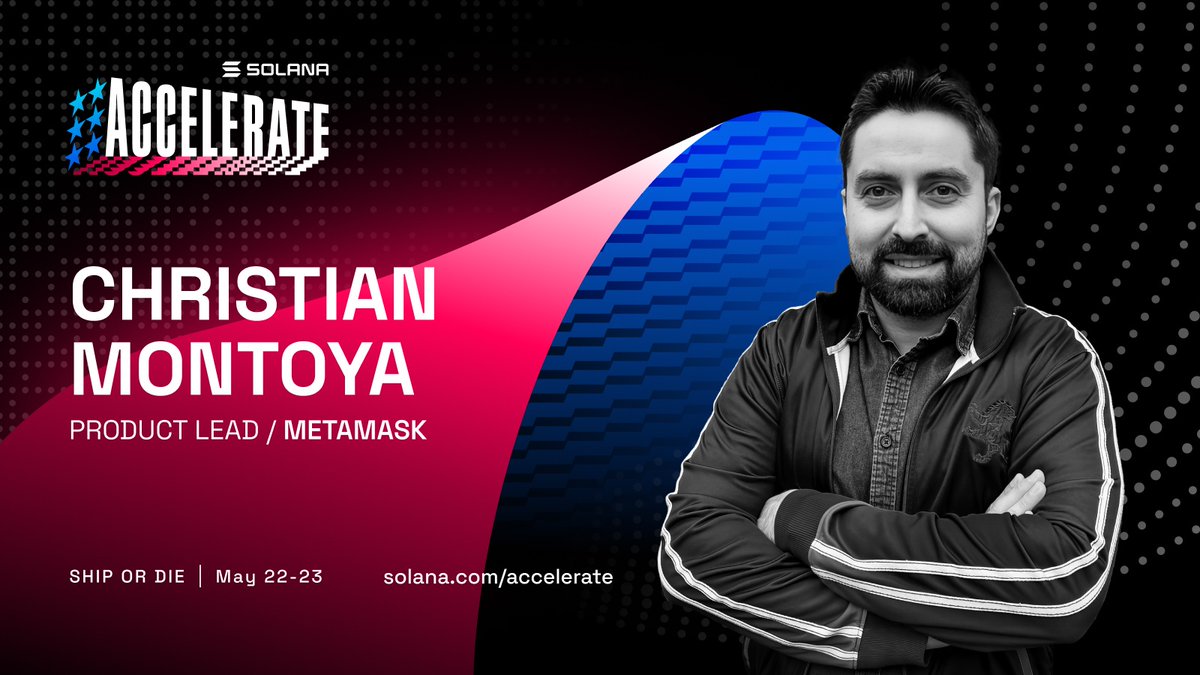MetaMask.eth 🦊 (@metamask) on Twitter photo In 30 minutes, <a href="/MidwitMilhouse/">Miami Slice</a> takes the stage here at <a href="/SolanaConf/">Solana Accelerate 🇺🇸 NYC May 19-23</a>!
Watch it live: x.com/SolanaConf/sta… In 30 minutes, <a href="/MidwitMilhouse/">Miami Slice</a> takes the stage here at <a href="/SolanaConf/">Solana Accelerate 🇺🇸 NYC May 19-23</a>!
Watch it live: x.com/SolanaConf/sta…