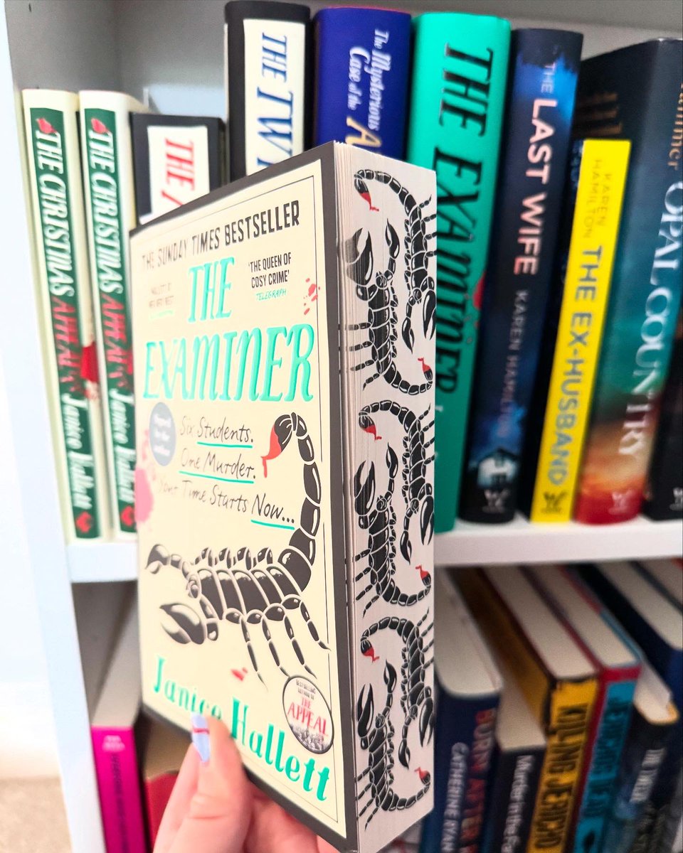 Kelly - ReadingMachine (@kreadingmachine) on Twitter photo Do I already own the hardback of The Examiner <a href="/JaniceHallett/">Janice Hallett</a> <a href="/ViperBooks/">Viper Books</a> ? Yes.
Have I read it? Also yes.
Did that stop me from preordering the indie special edition paperback? Absolutely not!
Posted my review over on instagram. Ordered from the lovely <a href="/foxlanebooks/">Fox Lane Books 🦊</a> 🦊 Do I already own the hardback of The Examiner <a href="/JaniceHallett/">Janice Hallett</a> <a href="/ViperBooks/">Viper Books</a> ? Yes.
Have I read it? Also yes.
Did that stop me from preordering the indie special edition paperback? Absolutely not!
Posted my review over on instagram. Ordered from the lovely <a href="/foxlanebooks/">Fox Lane Books 🦊</a> 🦊