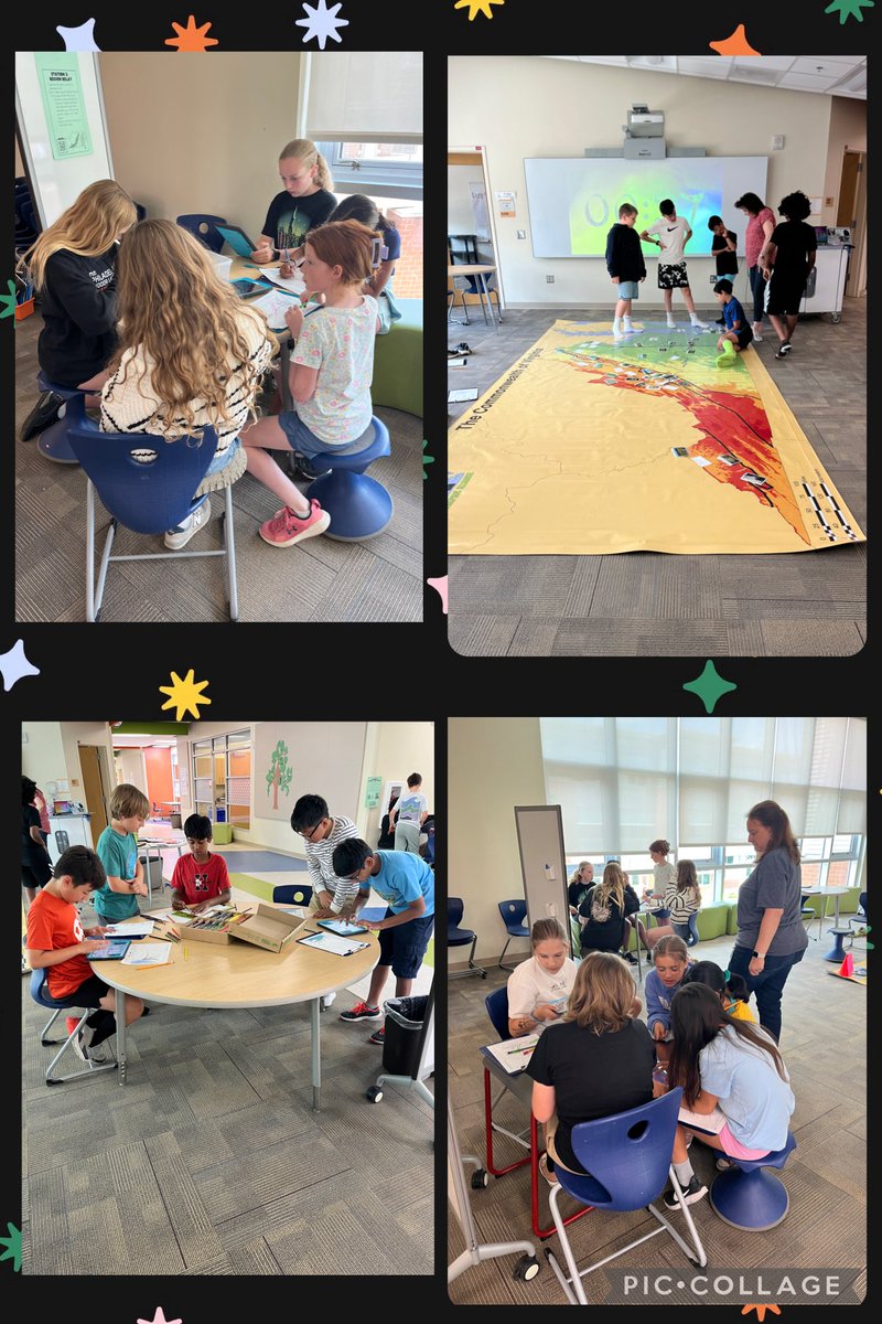 Fifth grade SOL review never has been as exciting as it is with Mrs. Troxell’s  engaging stations! Thank you for making learning so fun!