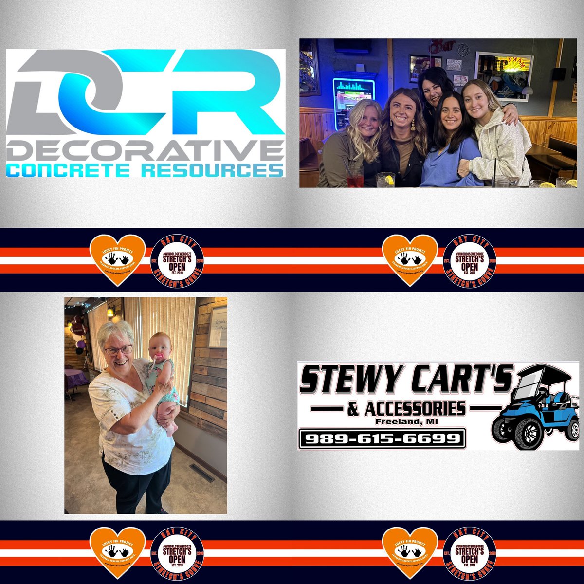 StretchsCurve's tweet image. Thank you family, friends, and businesses for being hole sponsors for this years #StretchsOpen!

•Grandma Lori
•Love grandma Jenny, Nicole, Brooke, Emily and Lindsay
•Decorative Concrete Resources
•Stewy Carts &amp;amp; Accessories

Event👉🏻: facebook.com/events/s/2025-…