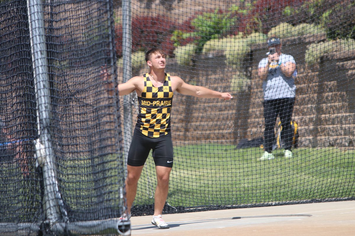 The News — Sports (@thenews_sports) on Twitter photo State track and field result: Mid-Prairie’s Kaden Kos placed 13th (143-11) in the 2A discus throw. <a href="/Mid_Prairie/">Mid-Prairie CSD</a> State track and field result: Mid-Prairie’s Kaden Kos placed 13th (143-11) in the 2A discus throw. <a href="/Mid_Prairie/">Mid-Prairie CSD</a>