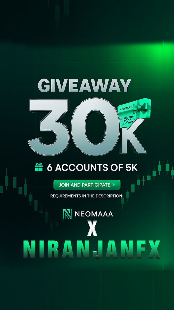 Niranjanfx (@niranjanbadekar) on Twitter photo ๐จ GIVEAWAY ALERT! ๐จ
Join the ๐๐๐๐๐ผ๐ผ๐ผ ๐ญ ๐๐๐๐ผ๐๐
๐ผ๐๐๐
โ
Follow <a href="/neomaaafunds/">NeomAAA Funds | Prop Trading Firm</a> <a href="/NiranjanBadekar/">Niranjanfx</a>
โ
Subscribe to our YouTube
โ
Join our Discord ( link in bio )
โ
Follow me on ig - niranjannfx
โ
Tag 3 trader friends in the comments ๐จ GIVEAWAY ALERT! ๐จ
Join the ๐๐๐๐๐ผ๐ผ๐ผ ๐ญ ๐๐๐๐ผ๐๐
๐ผ๐๐๐
โ
Follow <a href="/neomaaafunds/">NeomAAA Funds | Prop Trading Firm</a> <a href="/NiranjanBadekar/">Niranjanfx</a>
โ
Subscribe to our YouTube
โ
Join our Discord ( link in bio )
โ
Follow me on ig - niranjannfx
โ
Tag 3 trader friends in the comments