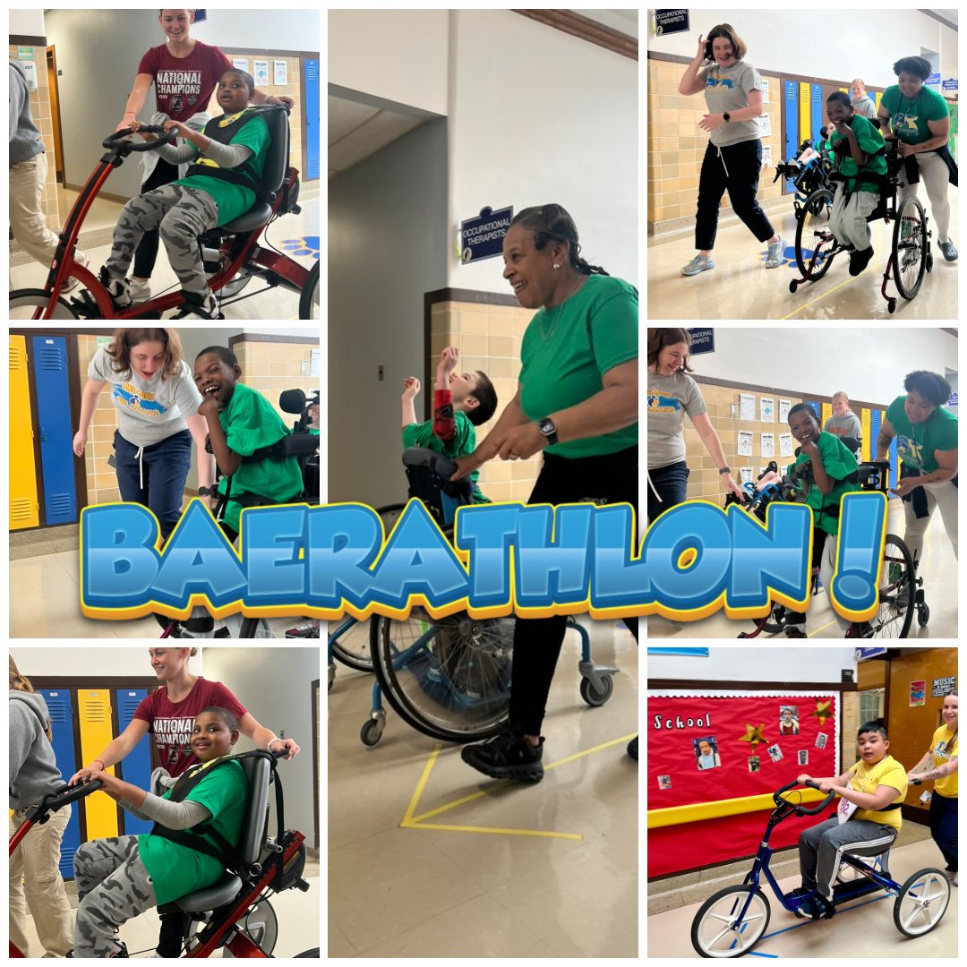 Baer students participated in our annual Baerathlon with running, riding, music and fun! It was a great collaborative effort with all our staff supporting and cheering them on!

#BaerStrong <a href="/BaltCitySchools/">Baltimore City Public Schools</a>
<a href="/SwintonBuck/">Dr. Double 👀</a> <a href="/EdSindaco/">Eduardo Sindaco, Ed.D.</a>