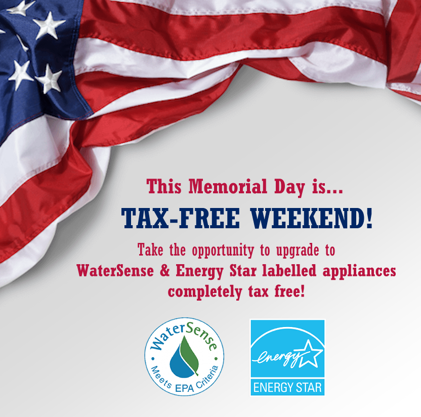 Water-savings items are SALES TAX FREE during Memorial Day weekend! 🇺🇸 You can buy @EPAWatersense labeled toilets, faucets, showerheads, and sprinkler controllers! Find the full list of eligible items at the Texas Comptroller’s website: comptroller.texas.gov/taxes/publicat….