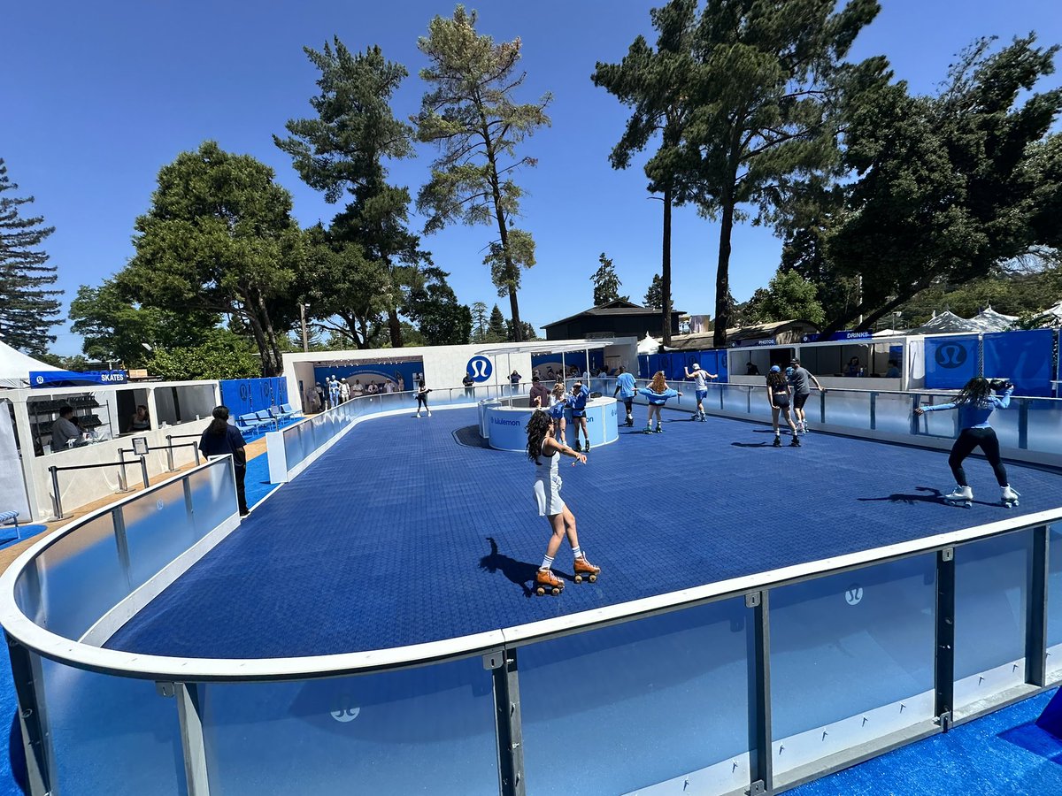 Mike DeWald (@mike_dewald) on Twitter photo As referenced on the air, the addition to this year’s <a href="/BottleRockNapa/">BottleRock Napa</a> grounds: a roller rink! (No word if a pick-up hockey game will break out…) As referenced on the air, the addition to this year’s <a href="/BottleRockNapa/">BottleRock Napa</a> grounds: a roller rink! (No word if a pick-up hockey game will break out…)