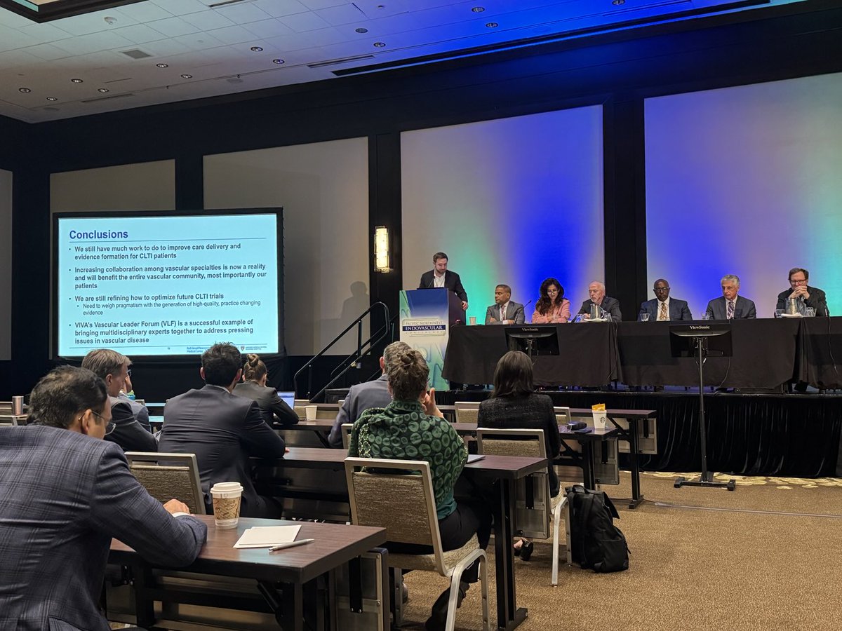 Benjamin Starnes (@benstarnesmd) on Twitter photo Outstanding CLTI session at #PNEC <a href="/PNECSeattle/">PNEC-Seattle</a> 2025! World Class Panel chaired by Niten Singh! Outstanding CLTI session at #PNEC <a href="/PNECSeattle/">PNEC-Seattle</a> 2025! World Class Panel chaired by Niten Singh!