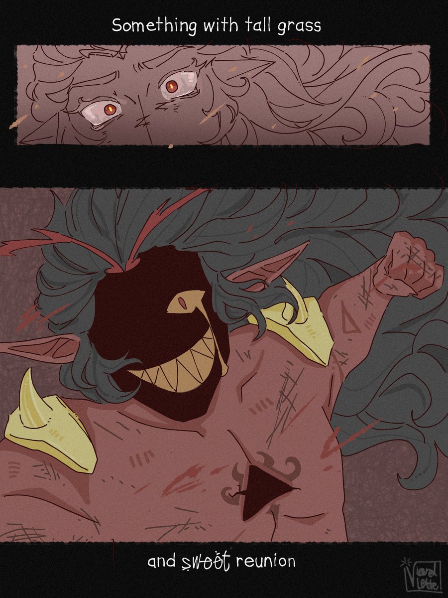 Viorel_lette's tweet image. Silly little fancomic for @jambound&apos;s dollfaced fic ^^

I sobbed

[1/3]