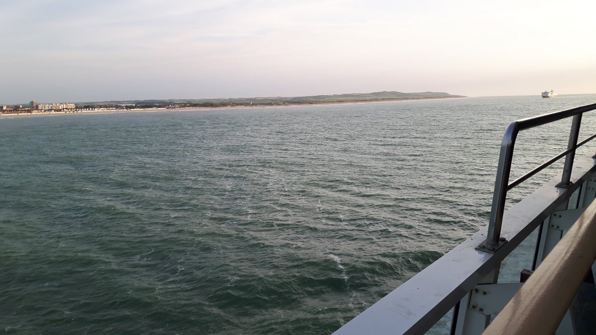 BoundAlan's tweet image. Just leaving Calais. Heading to England.