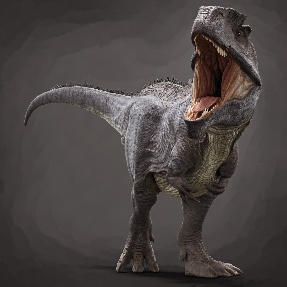 Giganotosaurus 3D model created for the Mechazoic short film