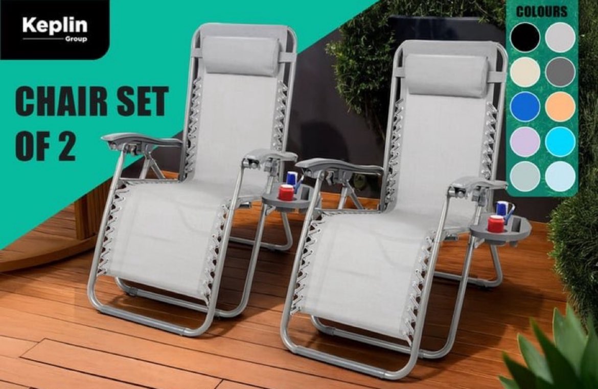 Get 55% OFF this pair of zero gravity sun loungers 

Check them out here ➡️ awin1.com/cread.php?awin…