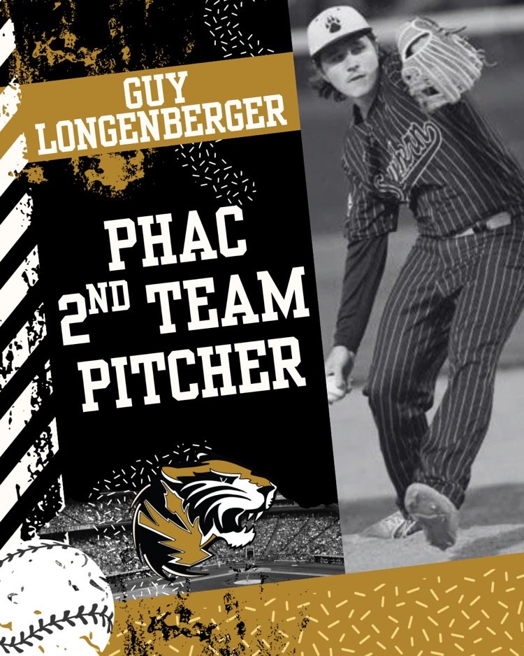 Congratulations Guy Longenberger on being selected to the PHAC 2nd Team Pitcher⚾️